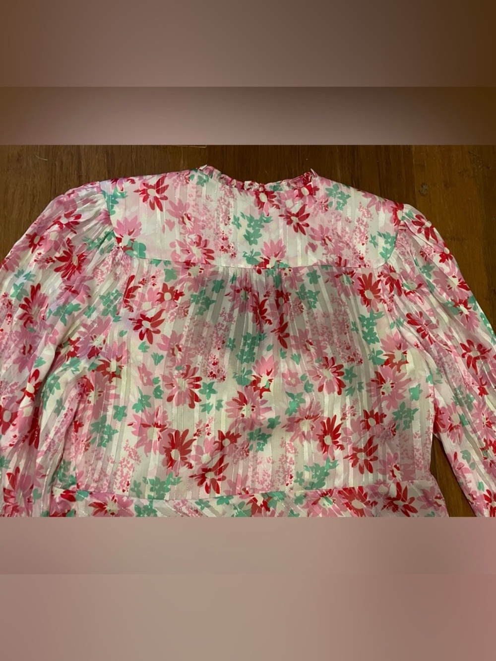 Rixo Dress NWT Floral XL/ US 12 Luxury Cocktail Wedding Silk Blend Shower Party - Picture 12 of 16